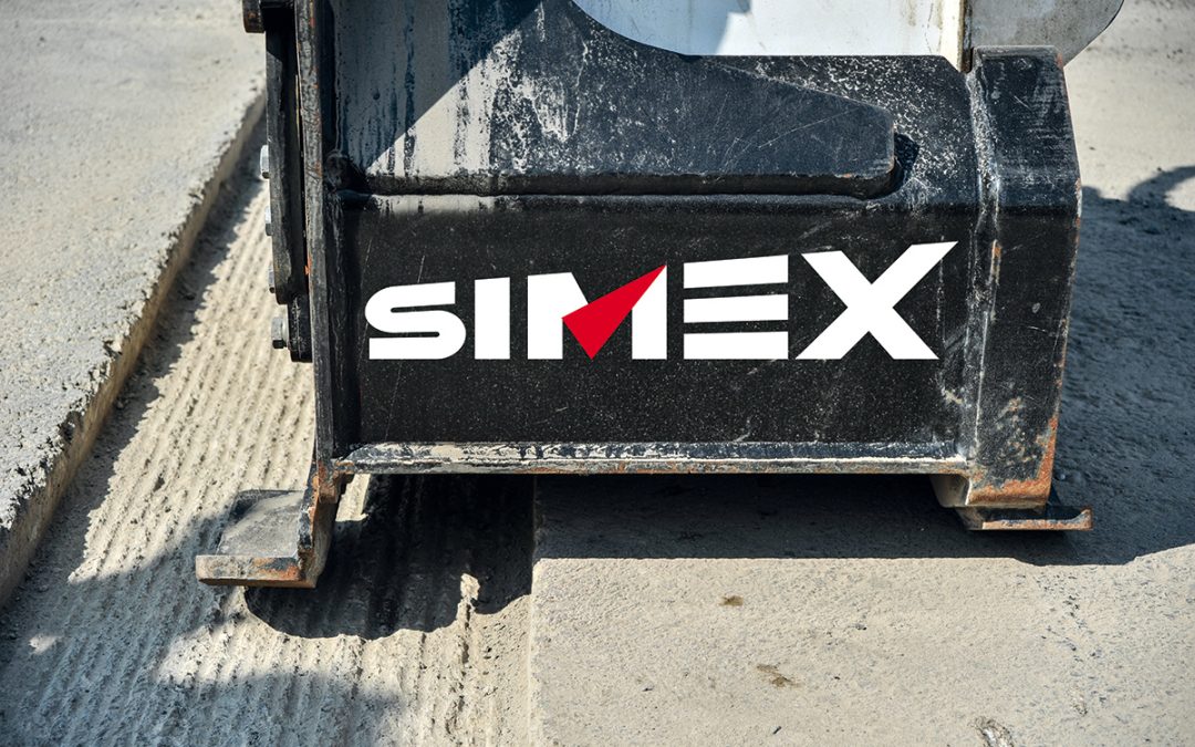 Simex PLB 350 Anbaufräse für Bagger